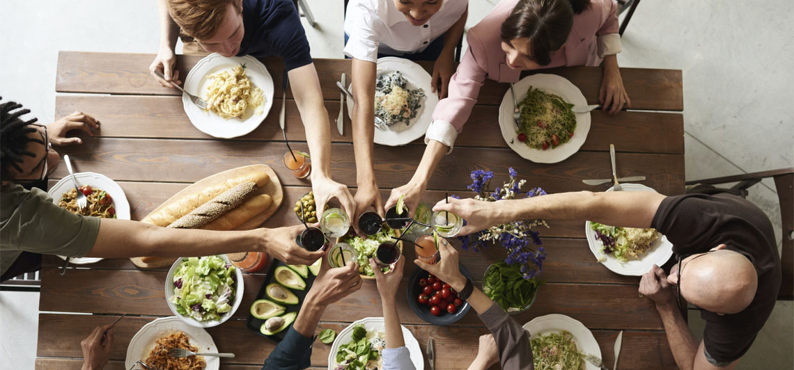 La magia de comer en familia