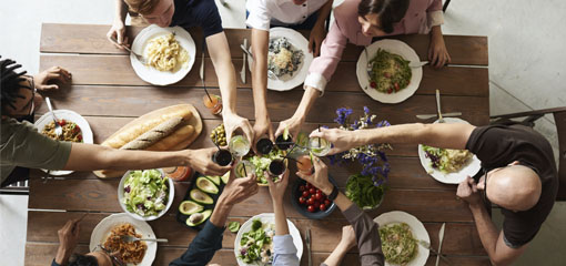 La magia de comer en familia